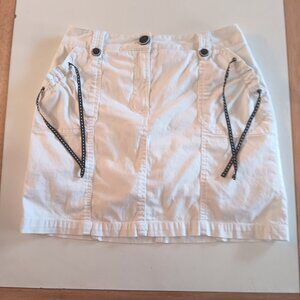 Larry Levin Skorts White Size 4P